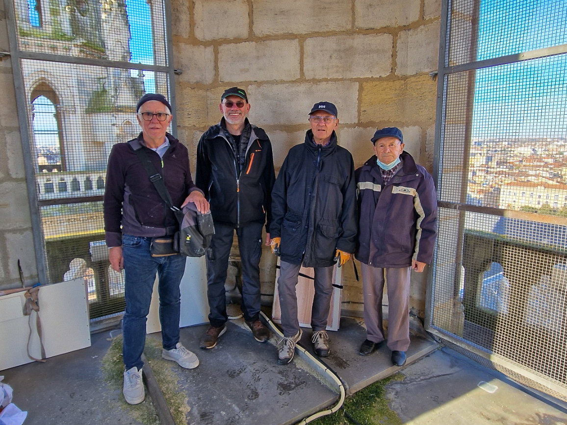 Un nichoir à Faucon pèlerin sur l'église Saint-Louis à Bordeaux !